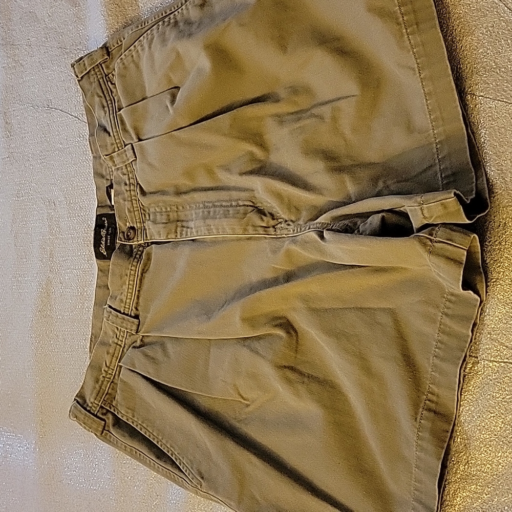Eddie bauer women Khaki Shorts Size 38